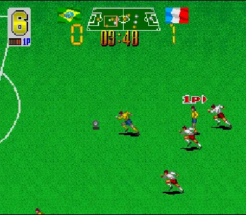 Super Soccer Champ (USA) screen shot game playing